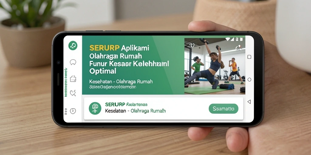 Antarmuka aplikasi SERURP yang ramah pengguna dan interaktif.