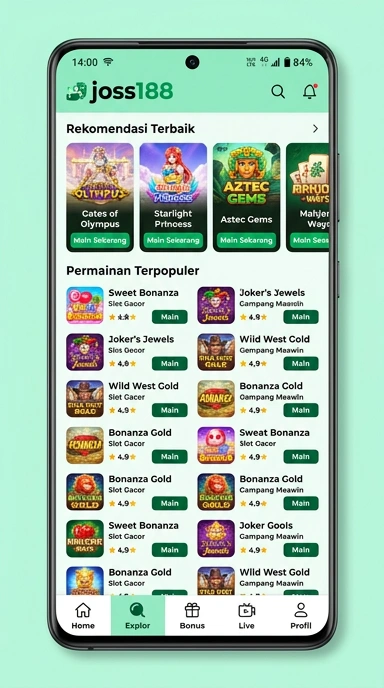 Temukan Aplikasi Populer & Kanal Uji Terbaik di joss188 — Akses Mudah & Aman